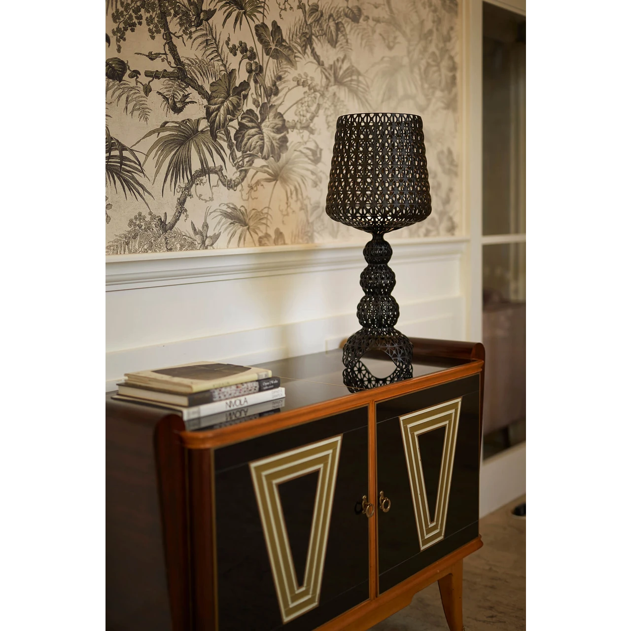 Kartell Mini Kabuki Table Lamp Black